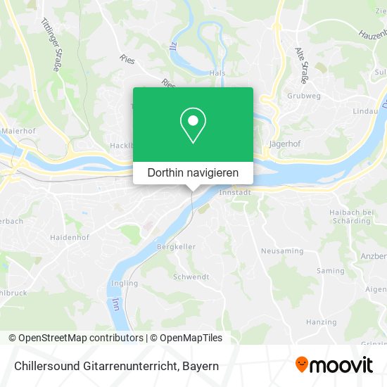 Chillersound Gitarrenunterricht Karte