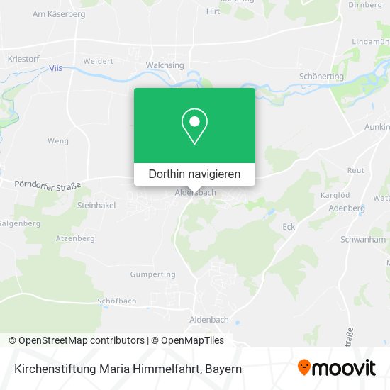 Kirchenstiftung Maria Himmelfahrt Karte