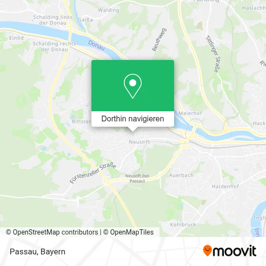 Passau Karte