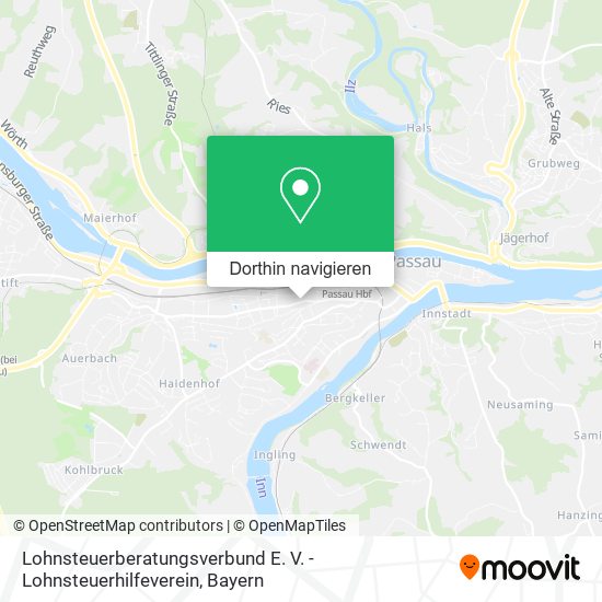 Lohnsteuerberatungsverbund E. V. -Lohnsteuerhilfeverein Karte