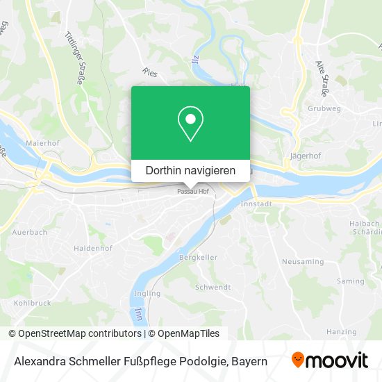 Alexandra Schmeller Fußpflege Podolgie Karte