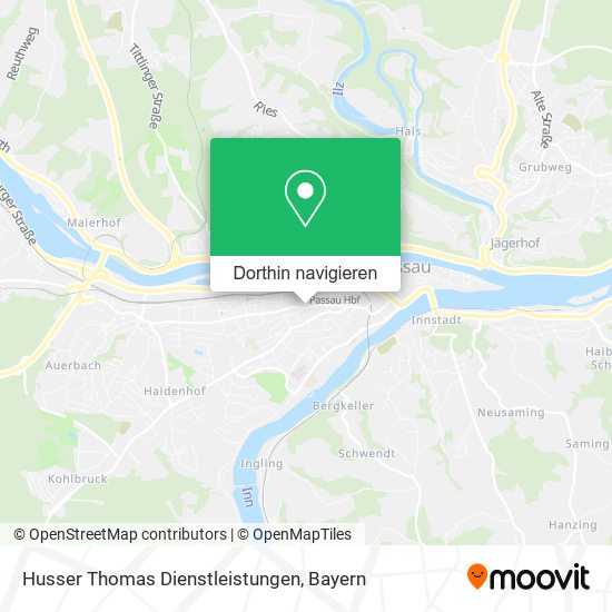 Husser Thomas Dienstleistungen Karte