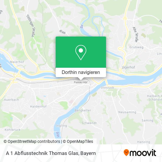 A 1 Abflusstechnik Thomas Glas Karte