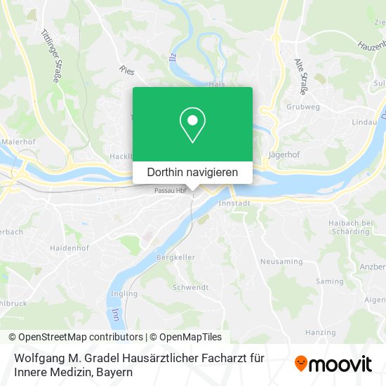 Wolfgang M. Gradel Hausärztlicher Facharzt für Innere Medizin Karte
