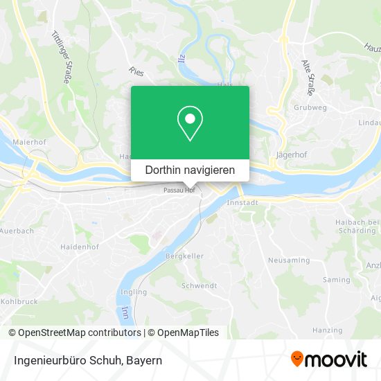 Ingenieurbüro Schuh Karte