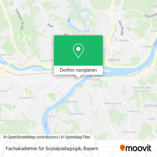 Fachakademie für Sozialpädagogik Karte