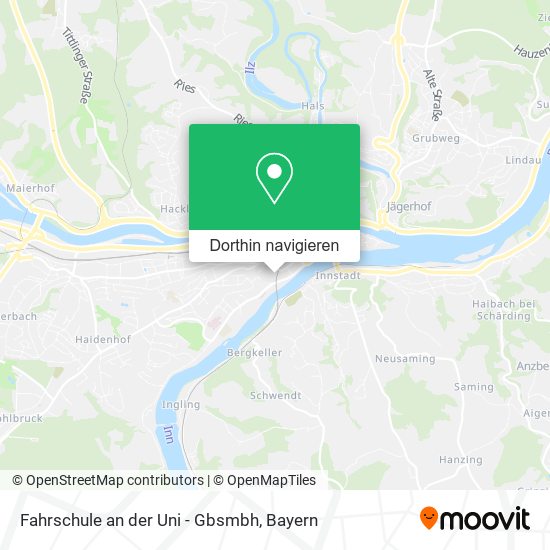Fahrschule an der Uni - Gbsmbh Karte