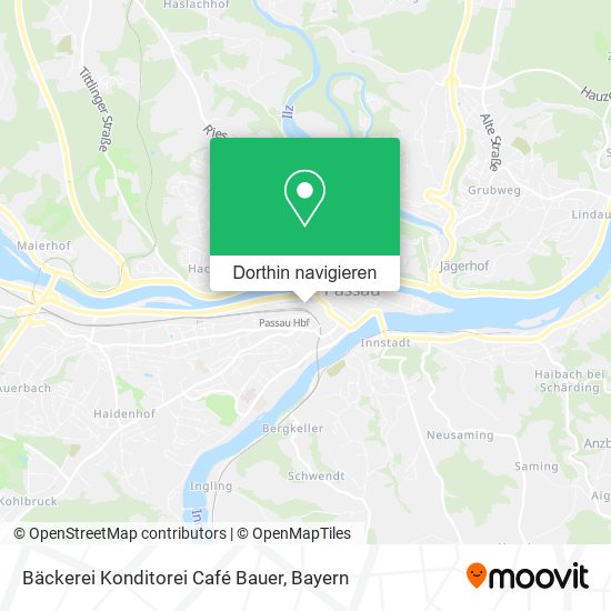 Bäckerei Konditorei Café Bauer Karte