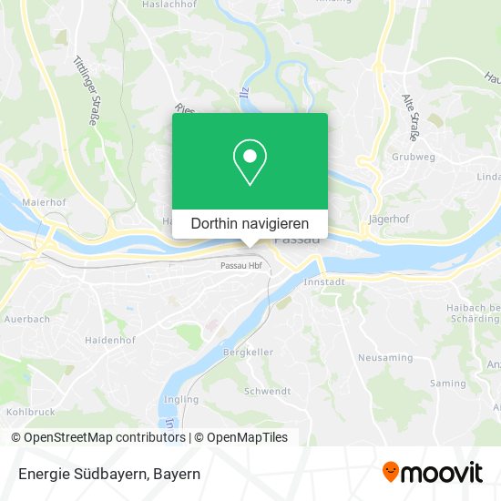 Energie Südbayern Karte