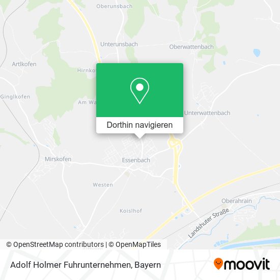 Adolf Holmer Fuhrunternehmen Karte