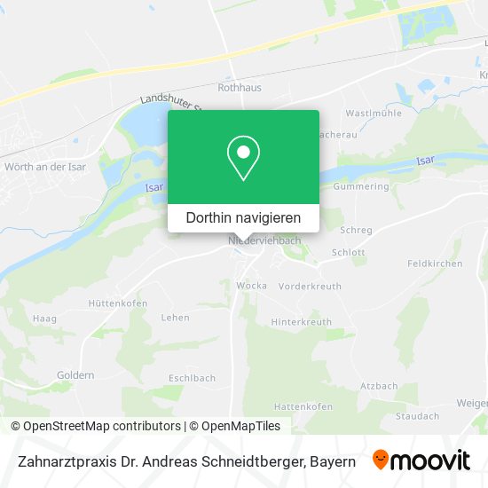 Zahnarztpraxis Dr. Andreas Schneidtberger Karte
