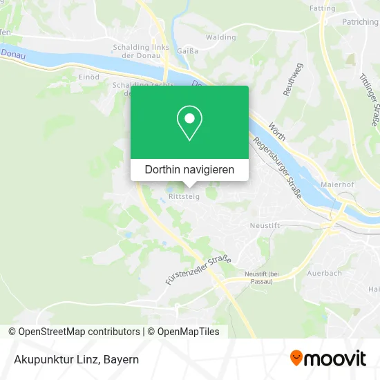 Akupunktur Linz Karte