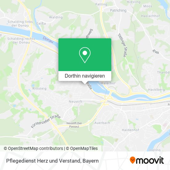 Pflegedienst Herz und Verstand Karte
