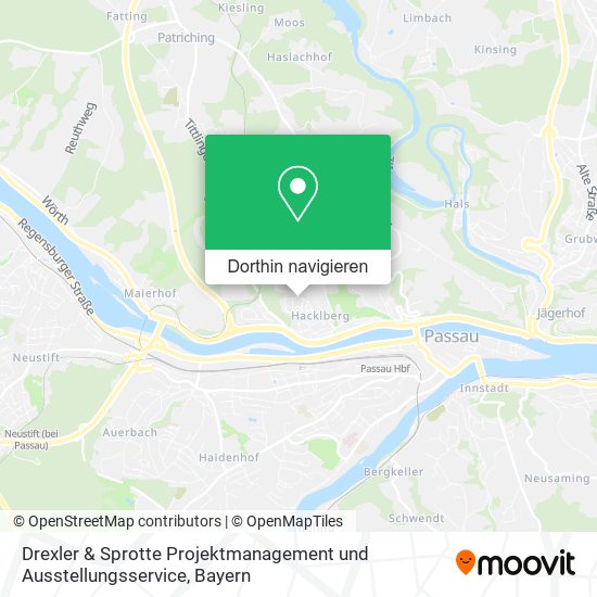 Drexler & Sprotte Projektmanagement und Ausstellungsservice Karte