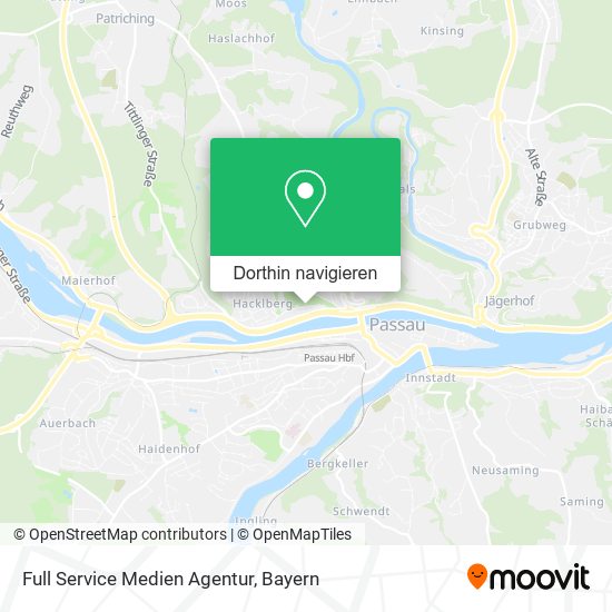 Full Service Medien Agentur Karte