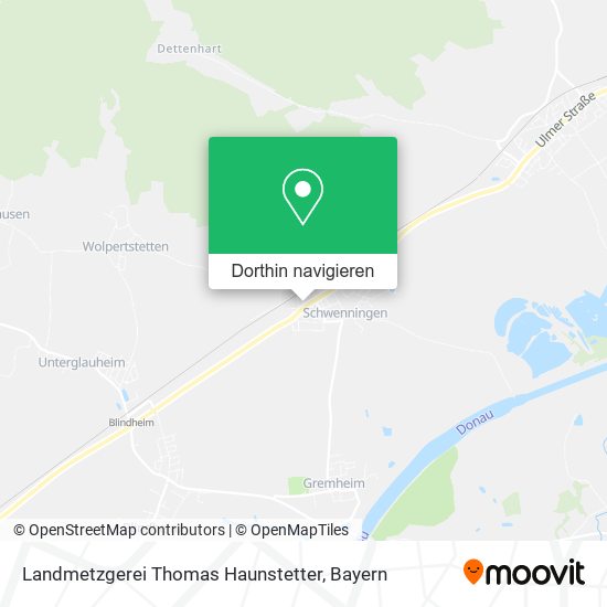 Landmetzgerei Thomas Haunstetter Karte