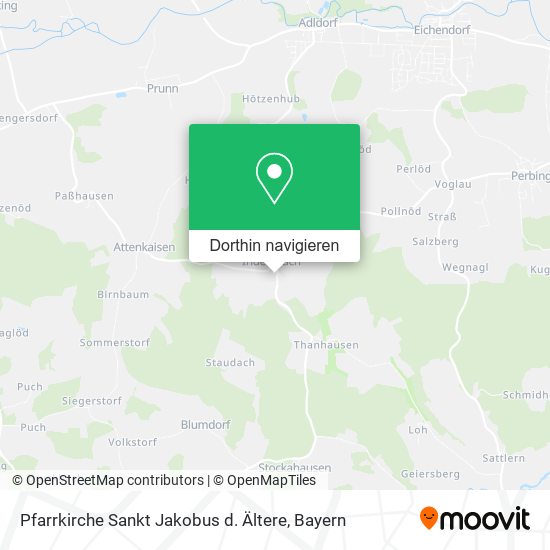 Pfarrkirche Sankt Jakobus d. Ältere Karte