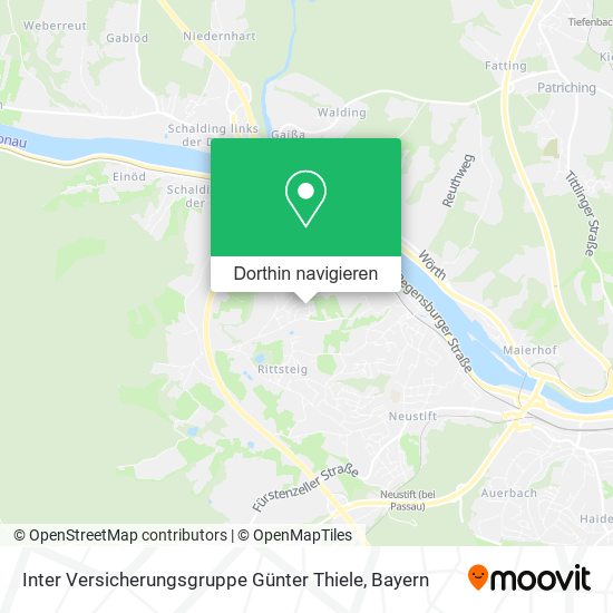 Inter Versicherungsgruppe Günter Thiele Karte