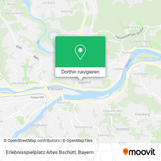 Erlebnisspielplatz Altes Bschütt Karte