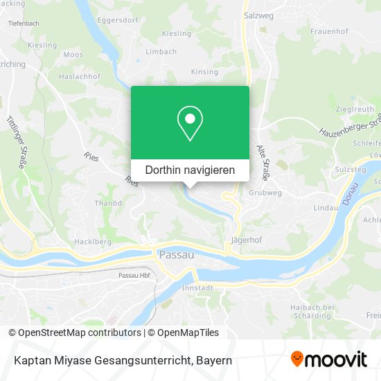Kaptan Miyase Gesangsunterricht Karte