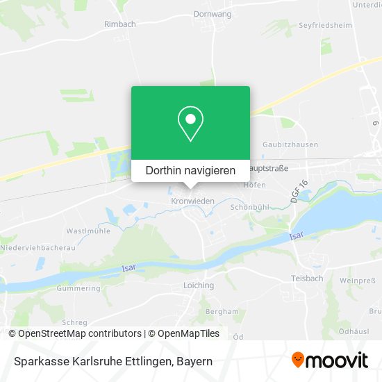 Sparkasse Karlsruhe Ettlingen Karte