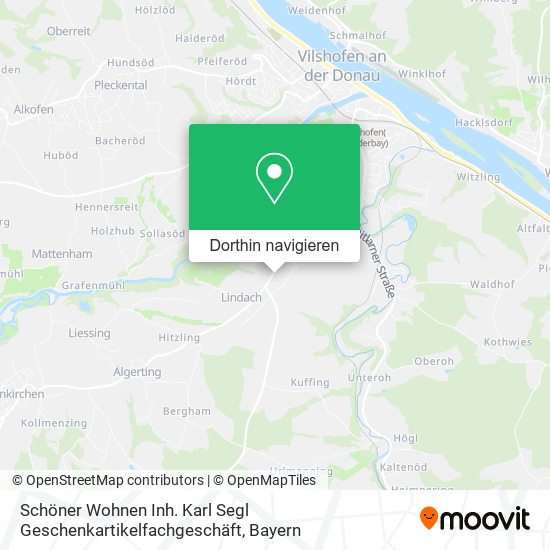 Schöner Wohnen Inh. Karl Segl Geschenkartikelfachgeschäft Karte