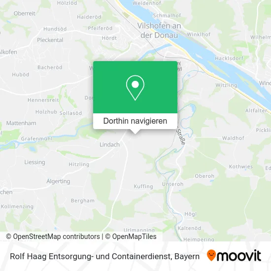 Rolf Haag Entsorgung- und Containerdienst Karte