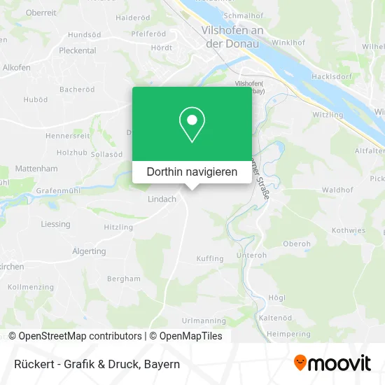 Rückert - Grafik & Druck Karte