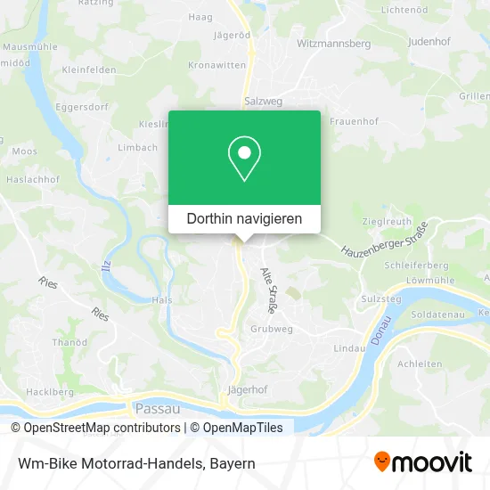 Wm-Bike Motorrad-Handels Karte