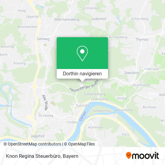 Knon Regina Steuerbüro Karte