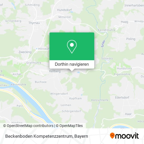 Beckenboden Kompetenzzentrum Karte