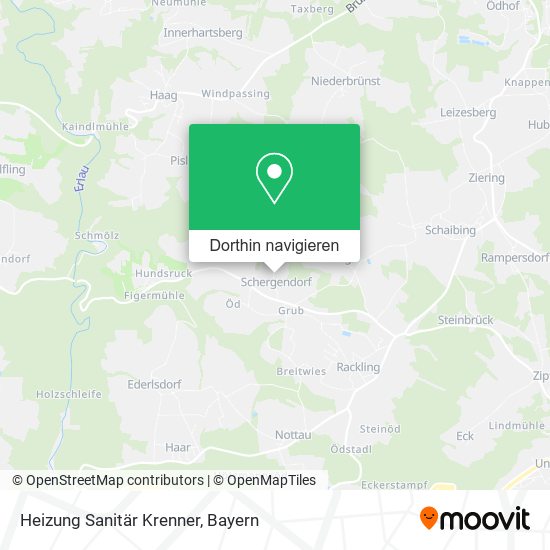 Heizung Sanitär Krenner Karte