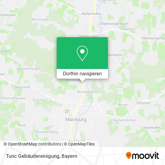 Tunc Gebäudereinigung Karte