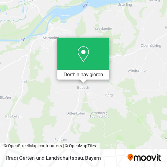 Rraqi Garten-und Landschaftsbau Karte