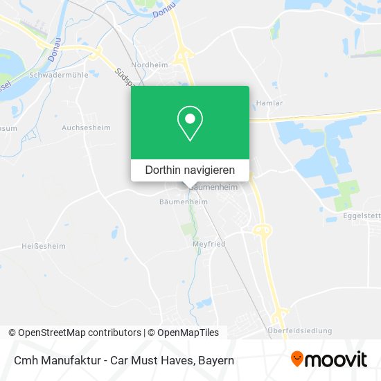 Cmh Manufaktur - Car Must Haves Karte