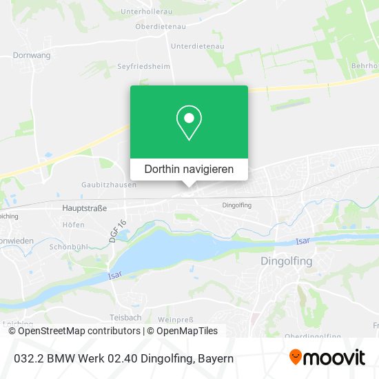 032.2 BMW Werk 02.40 Dingolfing Karte
