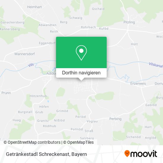 Getränkestadl Schreckenast Karte