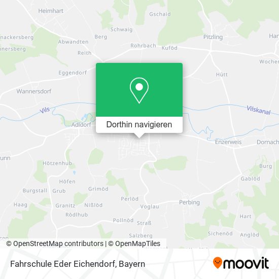 Fahrschule Eder Eichendorf Karte