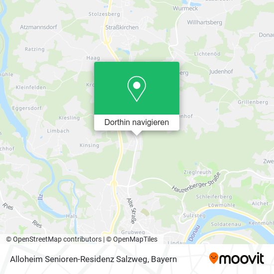 Alloheim Senioren-Residenz Salzweg Karte