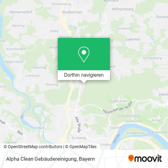 Alpha Clean Gebäudereinigung Karte