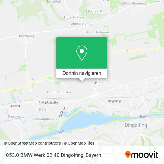 053.0 BMW Werk 02.40 Dingolfing Karte