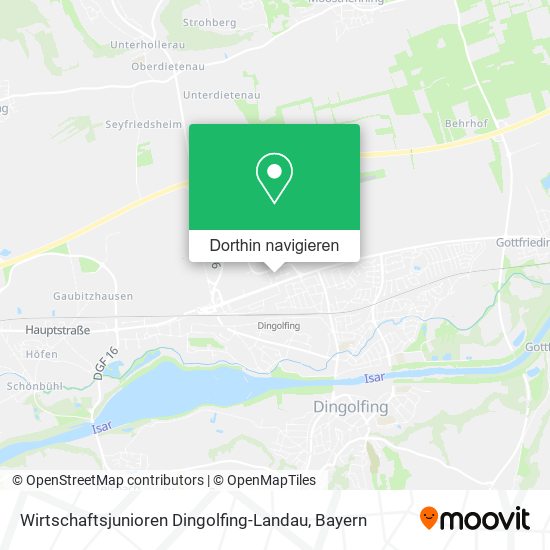 Wirtschaftsjunioren Dingolfing-Landau Karte