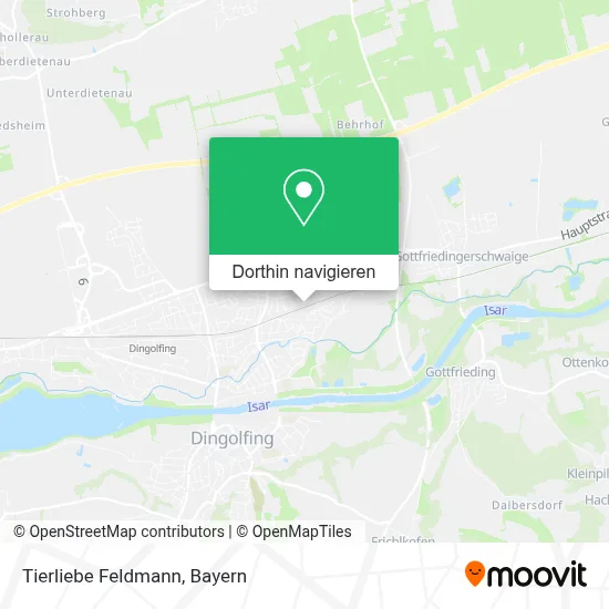 Tierliebe Feldmann Karte