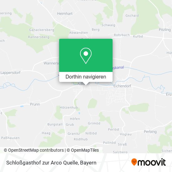 Schloßgasthof zur Arco Quelle Karte