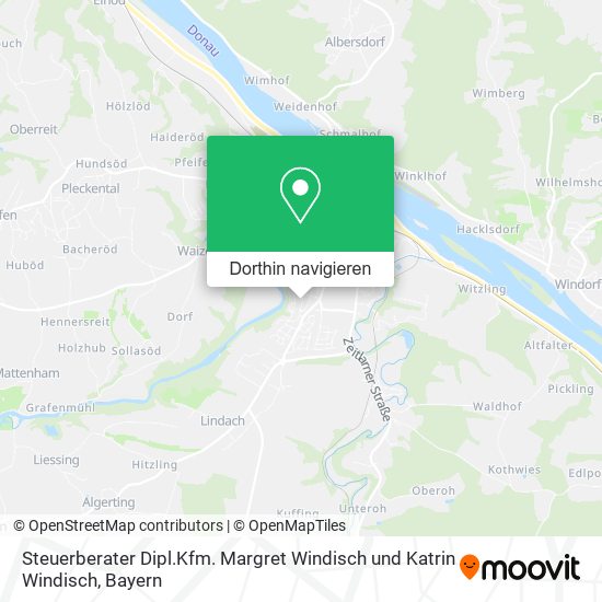 Steuerberater Dipl.Kfm. Margret Windisch und Katrin Windisch Karte