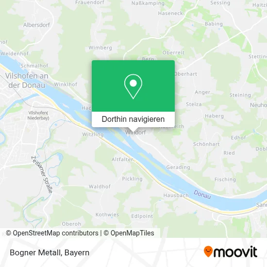 Bogner Metall Karte