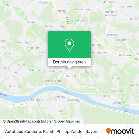 Autohaus Zander e. K., Inh. Philipp Zander Karte
