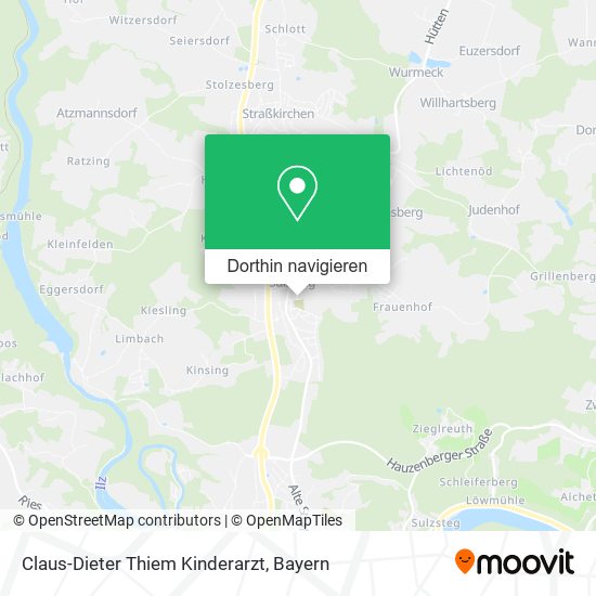 Claus-Dieter Thiem Kinderarzt Karte