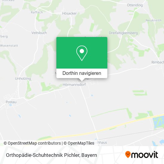 Orthopädie-Schuhtechnik Pichler Karte
