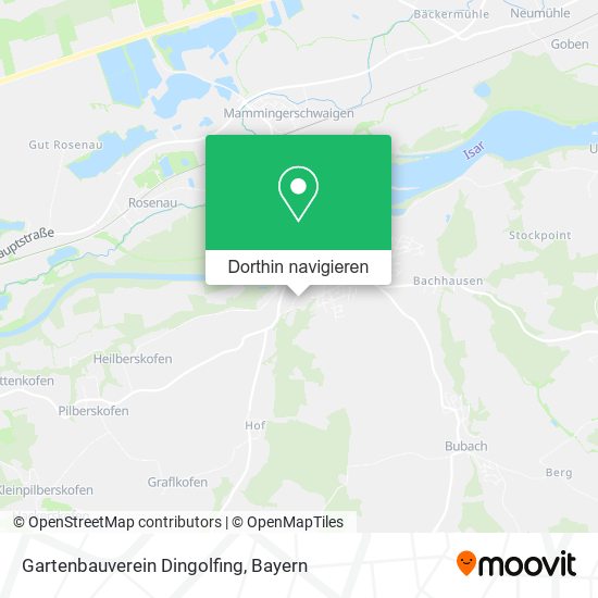 Gartenbauverein Dingolfing Karte